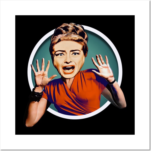 Joan Crawford - Berserk Wall Art by Indecent Designs